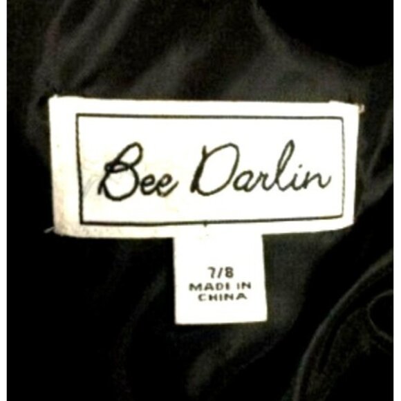 One-Shoulder Pleated Black Tie Feather Cocktail Dress Rhinestone Waist 8 Prom - Picture 10 of 12